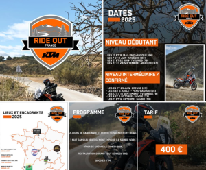 KTM renouvelle ses Journées KTM RIDE en 2025